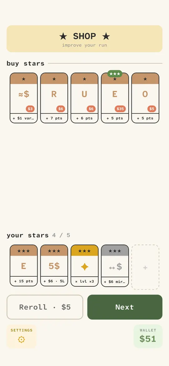 The star card shop
